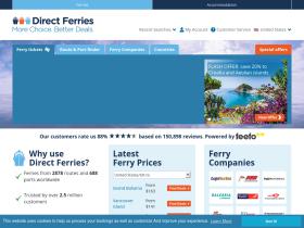 Direct Ferries rabattkode