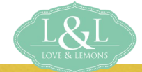 Love & Lemons cupón